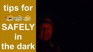 night vision + tips for swimming safely in the dark