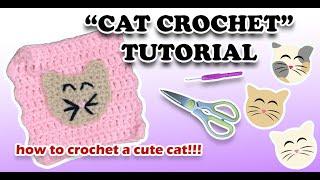 CROCHET CAT TUTORIAL  bikin kucing rajut super simple