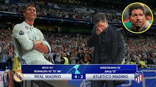 The Day Cristiano Ronaldo Singlehandedly Destroyed Diego Simeone & Atletico Madrid