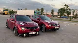 Nissan Juke Tuning. Before and after. Тюнинг ниссан жук.   Instagram JUKE_RED