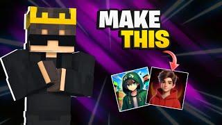 Make Minecraft Gaming Logo Like This In Just 2 minutes 