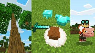 Top 3 ADDON Hay Minecraft PE Cây Ngoài Giống Đời Thật Đặt Vật Phẩm Trên Mặt Đất...  Thánh TNT