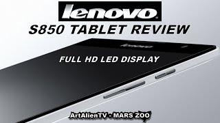 LENOVO S8 TABLET REVIEW S8-50 8 inch Full HD 16 GB Tablet 2GB RAM. ArtAlienTV 1080p