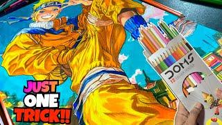 How to color like a Pro with Cheap colored pencils  UltraInstinctart