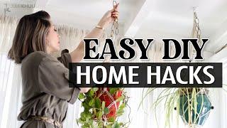 Easy DIY Home Hacks - Best Home Improvement Projects on a Budget