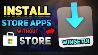 BEST METHOD to Install Microsoft Store Apps Without the Microsoft Store Windows 1011 Tutorial