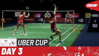 BWF Uber Cup Finals 2022  Thailand vs. Denmark  Group C