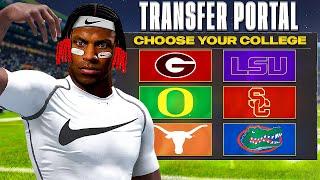 The Transfer Portal... College Football 25 Road To Glory Sophomore Year