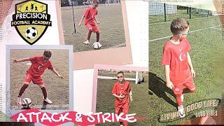 Salihs 1-2-1 Individual Football Training No.2 Attack & Strike
