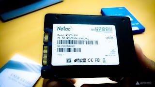 Netac N530S 120GB Solid State Drive review w unboxing and setup