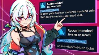 Anime meets Dead Cells in New Action Roguelike - Neon Echo Review