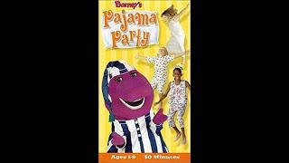 Opening To Barneys Pajama Party 2001 VHS