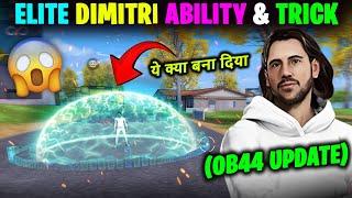 New DIMITRI character ability Test & Details  How to use DIMITRI  DIMITRI Secret Tips & Trick 