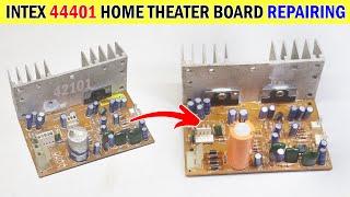 LA44401 2.1 Subwoofer Amplifier Board Complete Repairing or Restoration  LA42102 Amplifier Board