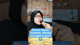 CHANNEL ERRINA SETIAWATI #makanenak #makannikmat #makanpisang #asmr