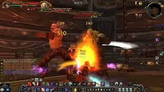 Prot Warrior solo leveling Utgarde Keep -  260k xp in 14 mins - WOTLK Classic Beta