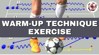 Warm-up technique exercise