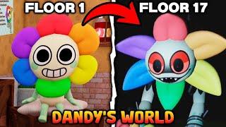 Dandys World Floor 1 to 17 - Full Gameplay - Roblox