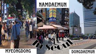 Night Markets in Seoul - Myeongdong  Namdaemun  Dongdaemun Quick Tour All about KOREA Shopping