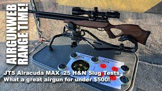 JTS Airacuda Max H&N Slug tests at 50 Yards - This is FUN