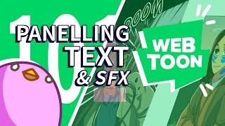 101 Guide to Formatting Your WEBTOON - Panelling Text & Sound Effects