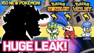 HUGE NEW POKEMON LEAK Job System Starters Evolutions New Forms Pokemon Scarlet and Violet Switch