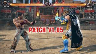 Tekken 8 King New Changes  Patch v1.05 