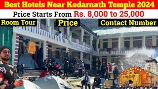 Best Hotels Near Kedarnath Temple 2024  Price  Room Tour  Contact Number  Online Booking