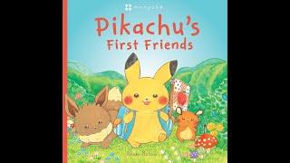 Flip Through Pokemon book - Pikachus First Friends - Children Story Time