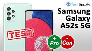 Samsung Galaxy A52s 5G  Test deutsch