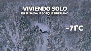 20 años Viviendo Solo en el Salvaje Bosque Siberiano  -71°C Yakutia