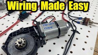 Power Window Motor Car Wiring - FOR BEGINNERS @WiringRescue