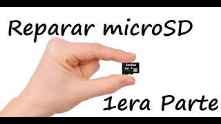 How Reflash or repair damaged 1 microSD - new 2016