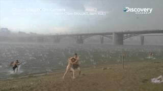 Sudden Hailstorm In Siberia  Chaos Caught On Camera