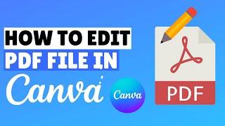 How to Edit PDF File in Canva