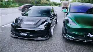 CMST carbon fiber body kit for Tesla Model Y & Model 3