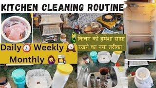 Kitchen Cleaning Routine RULE to keep Home Always CLEAN & ORGANIZED HOMEMAKER PRODUCTIVE ROUTINE