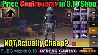 SHOP CONTROVERSY in PUBG Mobile 0.10 - Prices Too Good To Be True?  Vikendi Almost Here