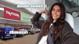 COME SHOP WITH ME home sense + Tk Maxx for Christmas gifts  vlogmas day 13