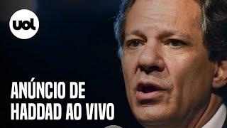  Haddad ao vivo Futuro ministro da Fazenda no governo Lula faz anúncio