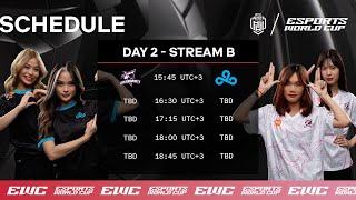  LIVE  DAY 2  MWI 2024 X EWC Group Stage  ENG - Tiebreakers