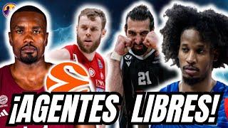 ¡Los 10 MEJORES AGENTES LIBRES de la EUROLIGA  2 Colegas