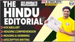 The Hindu Editorial Analysis  07 MAY 2024  Vocab Grammar The Hindu Reading By RK Mehto Sir