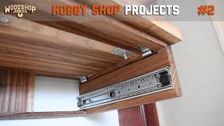 Secret Drawer Locking Mechanism And Hookless Key Storage - How To