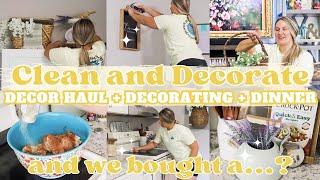 GET IT ALL DONE  DECOR HAUL + SUMMER CLEAN AND DECORATE 2024  CLEANING MOTIVATION  MarieLove