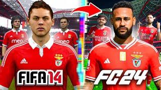 I Rebuild Benfica From FIFA 14 to FC 24