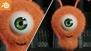 Blender Fluffy Monster Tutorial   EASY Beginners