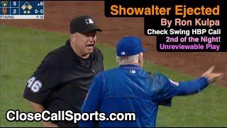 E125 - Kulpa Ejects Buck Showalter After Rons Check Swing HBP No Swing Call