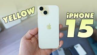 Yellow iPhone 15 is Too Dull? Unboxing & Color Impressions