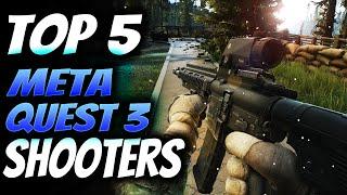 Top 5 Meta Quest 3 Shooter Games